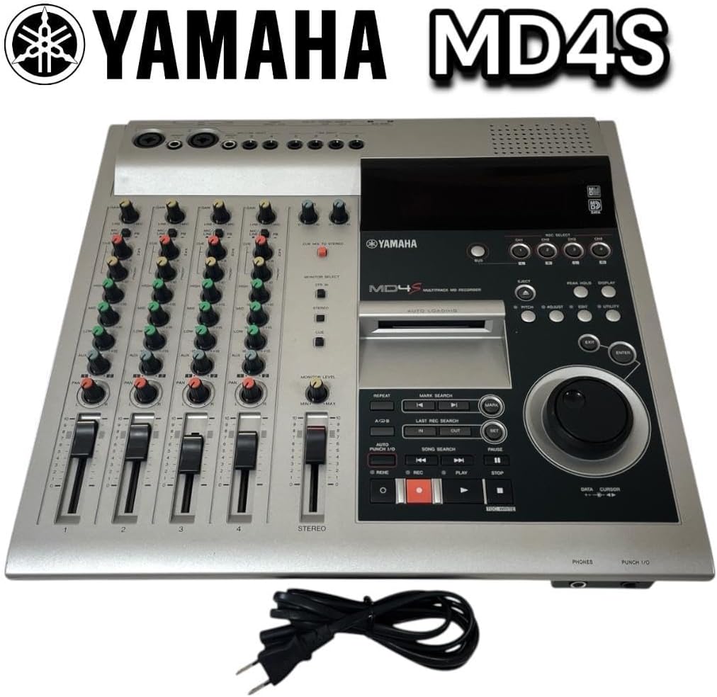 YAMAHA MD4S マルチトラックレコーダー YAMAHA MD4S MULTI TRACK MD RECORDER / ヤマハ マルチトラック
